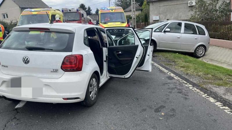 Súlyos baleset történt Nagybajomban, amelyhez mentőhelikoptert kellett riasztani a sérültek ellátására.