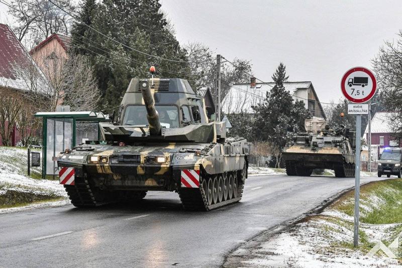 Hétfőtől szerdáig katonai járművek vonulnak végig Magyarország útjain, ezzel különleges látványt nyújtva a közlekedők számára.