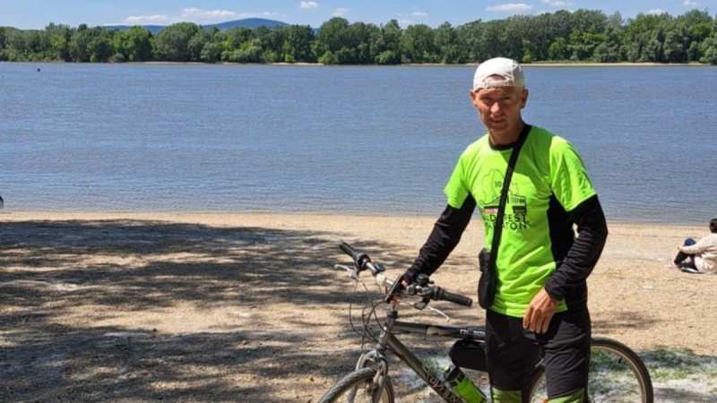 Bertalan, aki ötven éves korában sztrókot szenvedett, most újra a félmaraton kihívására készül. 